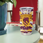 Brisbane Broncos Rugby Tumbler Cup Graffiti Typography Urban Camo Abstract Street Style