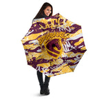 Brisbane Broncos Rugby Umbrella Graffiti Typography Urban Camo Abstract Street Style