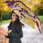 Brisbane Broncos Rugby Umbrella Graffiti Typography Urban Camo Abstract Street Style