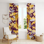 Brisbane Broncos Rugby Window Curtain Graffiti Typography Urban Camo Abstract Street Style
