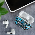 Cronulla-Sutherland Sharks Rugby AirPods Case Graffiti Typography Urban Camo Abstract Street Style