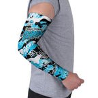 Cronulla-Sutherland Sharks Rugby Arm Sleeves Graffiti Typography Urban Camo Abstract Street Style