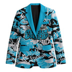 Cronulla-Sutherland Sharks Rugby Blazer Graffiti Typography Urban Camo Abstract Street Style