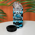 Cronulla-Sutherland Sharks Rugby 4 in 1 Can Cooler Tumbler Graffiti Typography Urban Camo Abstract Street Style