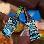 Cronulla-Sutherland Sharks Rugby 4 in 1 Can Cooler Tumbler Graffiti Typography Urban Camo Abstract Street Style