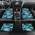 Cronulla-Sutherland Sharks Rugby Car Mats Graffiti Typography Urban Camo Abstract Street Style