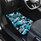 Cronulla-Sutherland Sharks Rugby Car Mats Graffiti Typography Urban Camo Abstract Street Style
