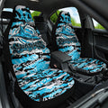 Cronulla-Sutherland Sharks Rugby Car Seat Cover Graffiti Typography Urban Camo Abstract Street Style