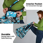 Cronulla-Sutherland Sharks Rugby Grocery Bag Graffiti Typography Urban Camo Abstract Street Style