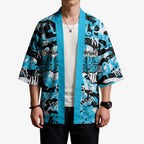 Cronulla-Sutherland Sharks Rugby Kimono Graffiti Typography Urban Camo Abstract Street Style