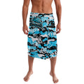 Cronulla-Sutherland Sharks Rugby Lavalava Graffiti Typography Urban Camo Abstract Street Style