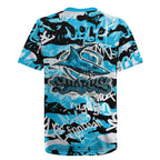 Cronulla-Sutherland Sharks Rugby Rugby Jersey Graffiti Typography Urban Camo Abstract Street Style