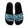 Cronulla-Sutherland Sharks Rugby Slide Sandals Graffiti Typography Urban Camo Abstract Street Style