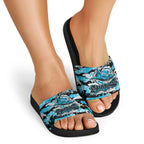 Cronulla-Sutherland Sharks Rugby Slide Sandals Graffiti Typography Urban Camo Abstract Street Style