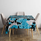 Cronulla-Sutherland Sharks Rugby Tablecloth Graffiti Typography Urban Camo Abstract Street Style