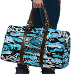 Cronulla-Sutherland Sharks Rugby Travel Bag Graffiti Typography Urban Camo Abstract Street Style