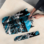 Cronulla-Sutherland Sharks Rugby Umbrella Graffiti Typography Urban Camo Abstract Street Style
