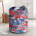 Newcastle Knights Rugby Laundry Basket Graffiti Typography Urban Camo Abstract Street Style