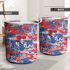 Newcastle Knights Rugby Laundry Basket Graffiti Typography Urban Camo Abstract Street Style