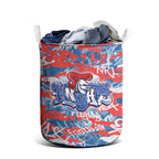 Newcastle Knights Rugby Laundry Basket Graffiti Typography Urban Camo Abstract Street Style