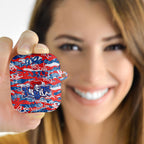 Newcastle Knights Rugby AirPods Case Graffiti Typography Urban Camo Abstract Street Style