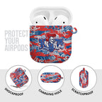 Newcastle Knights Rugby AirPods Case Graffiti Typography Urban Camo Abstract Street Style