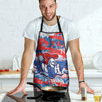 Newcastle Knights Rugby Apron Graffiti Typography Urban Camo Abstract Street Style