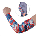 Newcastle Knights Rugby Arm Sleeves Graffiti Typography Urban Camo Abstract Street Style