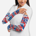 Newcastle Knights Rugby Arm Sleeves Graffiti Typography Urban Camo Abstract Street Style