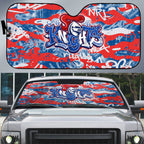 Newcastle Knights Rugby Auto Sun Shade Graffiti Typography Urban Camo Abstract Street Style