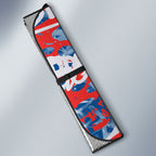 Newcastle Knights Rugby Auto Sun Shade Graffiti Typography Urban Camo Abstract Street Style
