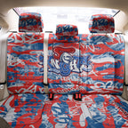 Newcastle Knights Rugby Back Car Seat Cover Graffiti Typography Urban Camo Abstract Street Style