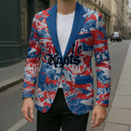 Newcastle Knights Rugby Blazer Graffiti Typography Urban Camo Abstract Street Style