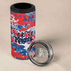 Newcastle Knights Rugby 4 in 1 Can Cooler Tumbler Graffiti Typography Urban Camo Abstract Street Style