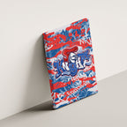 Newcastle Knights Rugby Canvas Wall Art Graffiti Typography Urban Camo Abstract Street Style