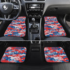 Newcastle Knights Rugby Car Mats Graffiti Typography Urban Camo Abstract Street Style