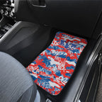 Newcastle Knights Rugby Car Mats Graffiti Typography Urban Camo Abstract Street Style