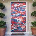 Newcastle Knights Rugby Door Cover Graffiti Typography Urban Camo Abstract Street Style