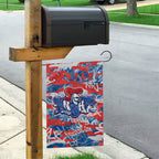 Newcastle Knights Rugby Garden Flag Graffiti Typography Urban Camo Abstract Street Style