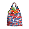 Newcastle Knights Rugby Grocery Bag Graffiti Typography Urban Camo Abstract Street Style