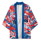 Newcastle Knights Rugby Kimono Graffiti Typography Urban Camo Abstract Street Style