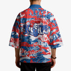 Newcastle Knights Rugby Kimono Graffiti Typography Urban Camo Abstract Street Style