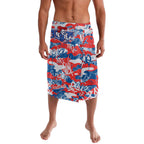 Newcastle Knights Rugby Lavalava Graffiti Typography Urban Camo Abstract Street Style