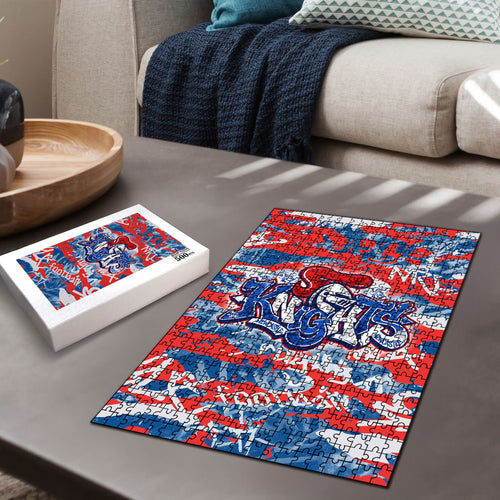Newcastle Knights Rugby Puzzle Graffiti Typography Urban Camo Abstract Street Style
