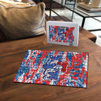Newcastle Knights Rugby Puzzle Graffiti Typography Urban Camo Abstract Street Style