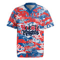 Newcastle Knights Rugby Rugby Jersey Graffiti Typography Urban Camo Abstract Street Style