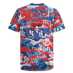 Newcastle Knights Rugby Rugby Jersey Graffiti Typography Urban Camo Abstract Street Style