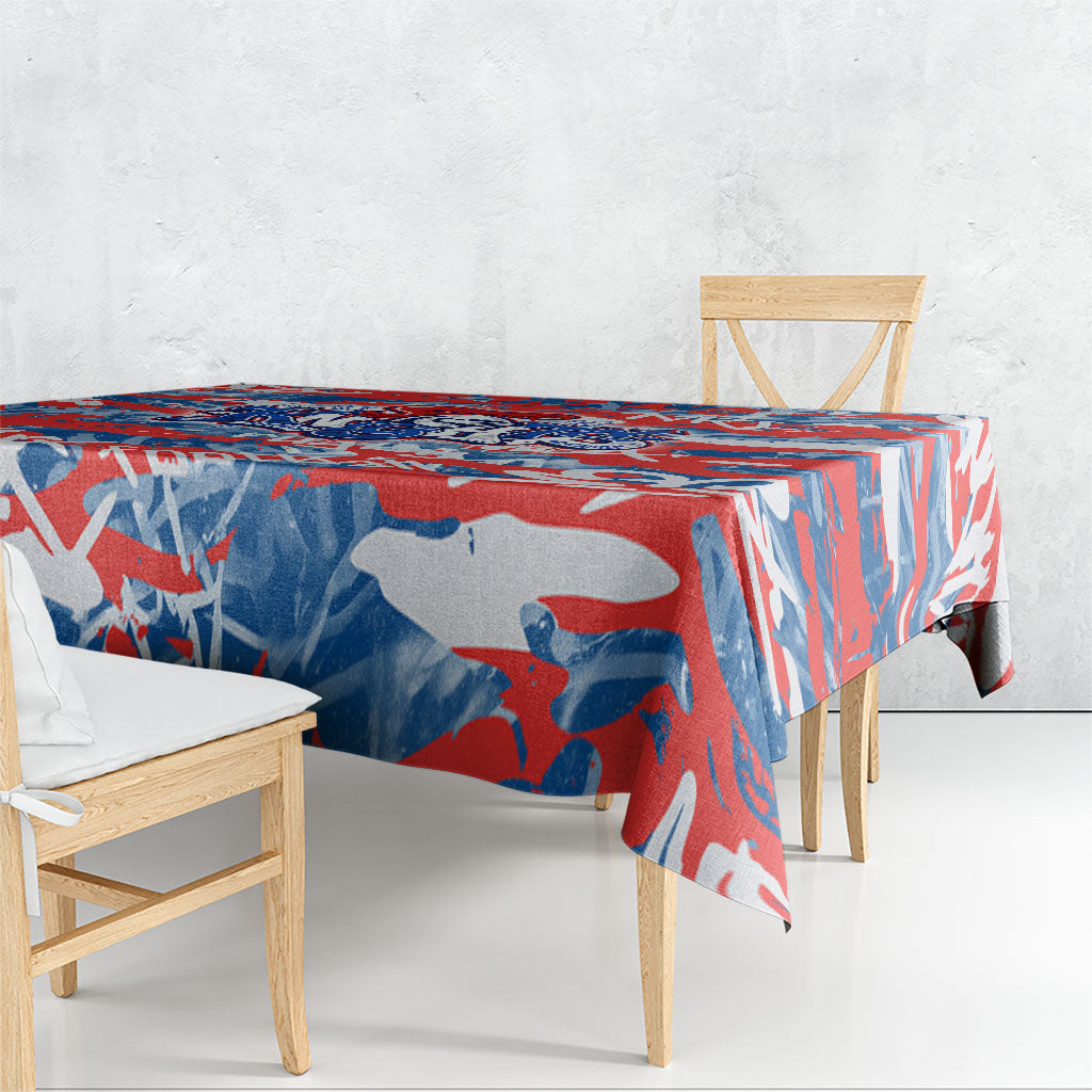 Newcastle Knights Rugby Tablecloth Graffiti Typography Urban Camo Abstract Street Style
