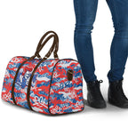 Newcastle Knights Rugby Travel Bag Graffiti Typography Urban Camo Abstract Street Style