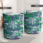 New Zealand Warriors Rugby Laundry Basket Graffiti Typography Urban Camo Abstract Street Style